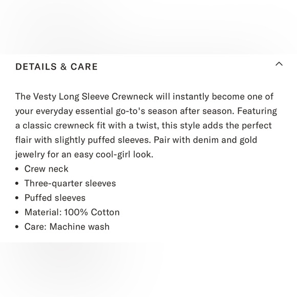 Tuckernuck Pomander Place White Vesty Longsleeve Crewneck - Picture 5 of 10